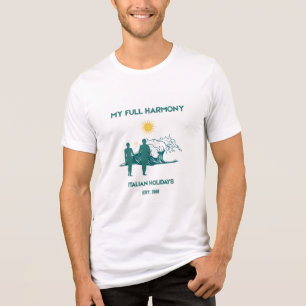My Full Harmony Luxury Beach Wedding Tri-Blend Shirt