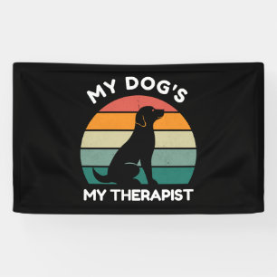 My Funny Dog Gets My Jokes Dog Birthday Dog Owner Banner
