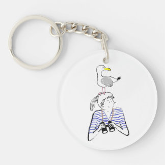 My funny gull. Elea Key Ring