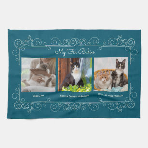 My Fur Babies Photo Tea Towel