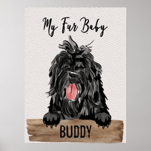 My Fur Baby Affenpinscher Mum Poster
