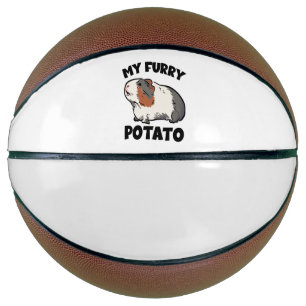 My furry potato guinea pig basketball