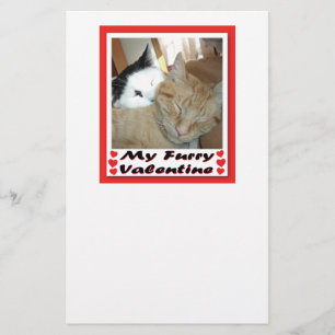 My Furry Valentine Stationery