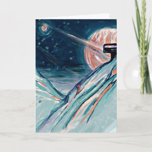 My Future Home in Space Card