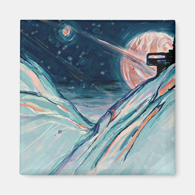 My Future Home in Space Magnet (Front)