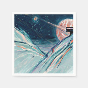 My Future Home in Space Napkin