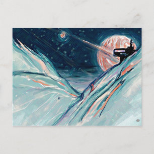 My Future Home in Space Postcard