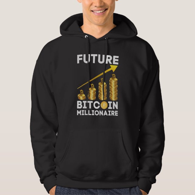 My Future In Bitcoin Hoodie (Front)
