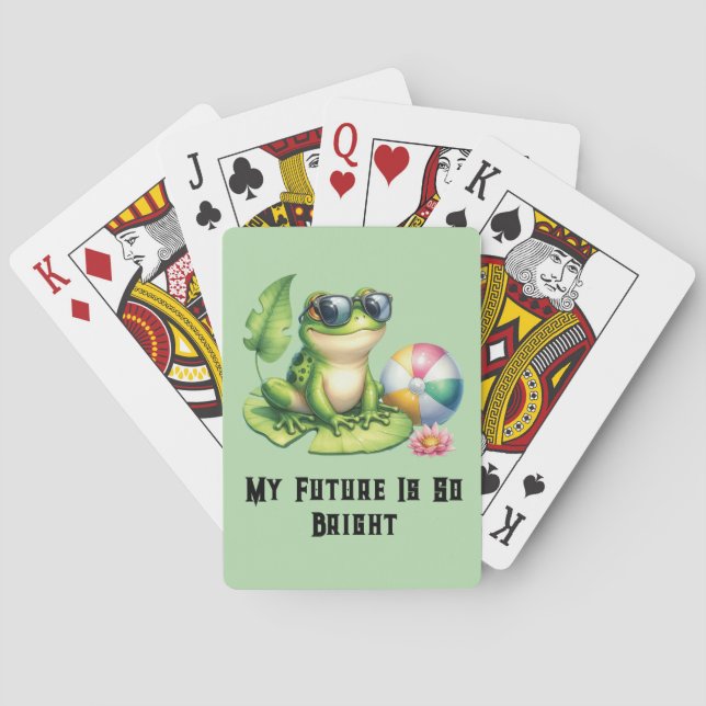 My Future is so bright Playing Cards (Back)