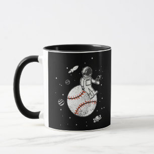 My Game Is Out Of This World! Baseball Spaceman Mug