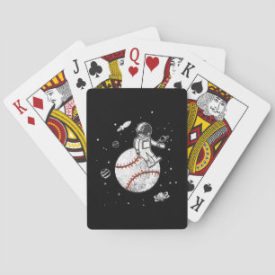 My Game Is Out Of This World! Baseball Spaceman Playing Cards