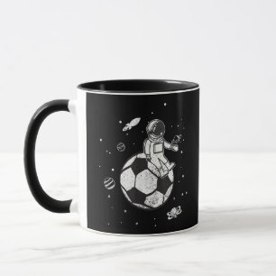 My Game Is Out Of This World! Soccer Spaceman Mug