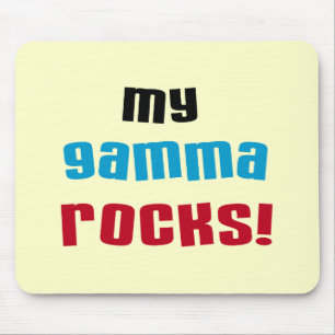 My Gamma Rocks T-shirts and Gifts Mouse Pad