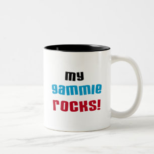 My Gammie Rocks T shirts and Gifts Two-Tone Coffee Mug