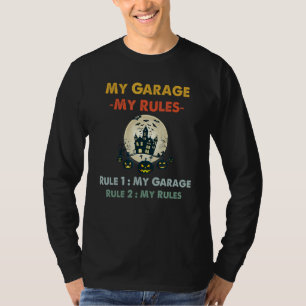 My Garage My Rules Boo Nurse Valentine's Day Boo C T-Shirt