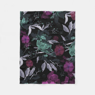 My Garden Flowers II Fleece Blanket