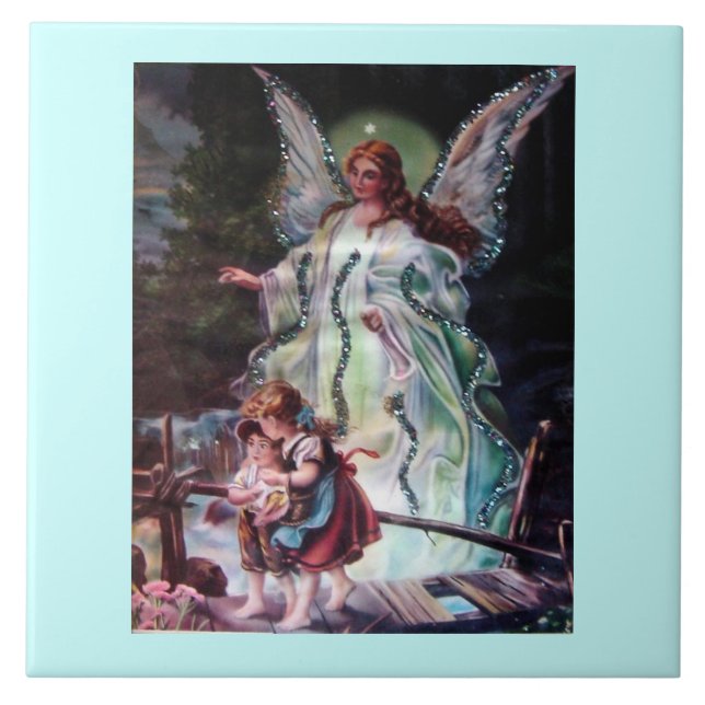 MY GARDIAN ANGEL CERAMIC TILE (Front)