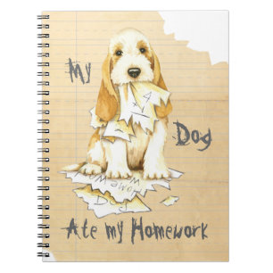 My GBGV Ate my Homework Notebook