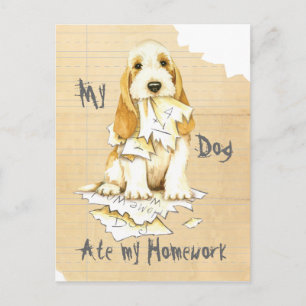 My GBGV Ate my Homework Postcard