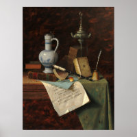 My Gems - William Harnett Fine Art Poster