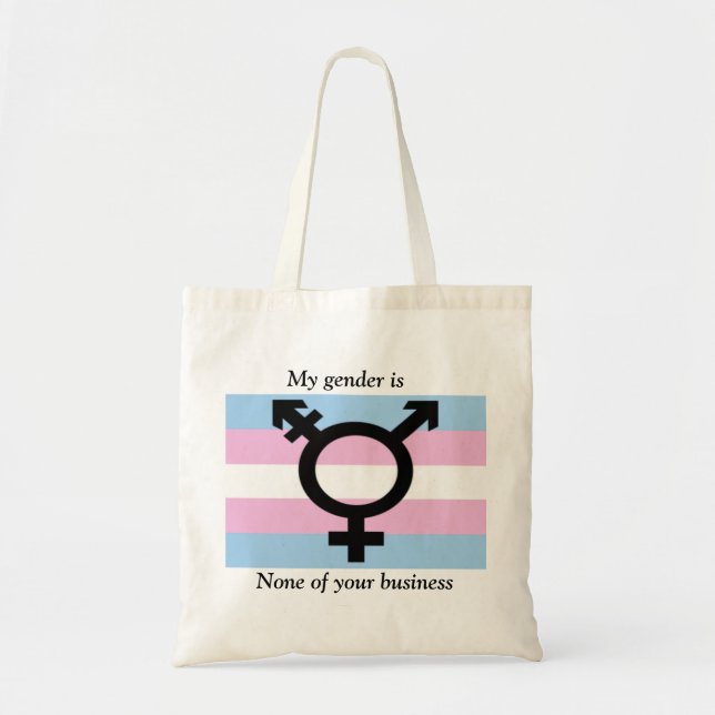 My Gender is None of Your Business Tote (Front)