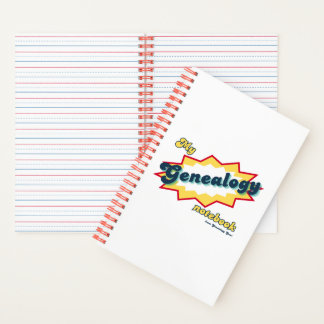 My Genealogy Notebook (lined pages)