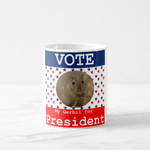 My Gerbil for President Mug