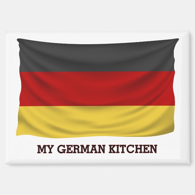 My German Kitchen Magnet (Front)