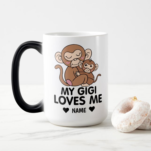 My Gigi Loves Me Magic Mug (With Donut)