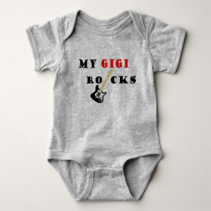 my gigi rocks baby bodysuit