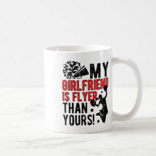 My Girlfriend Cheer Boyfriend Of A Cheerleader Boy Coffee Mug