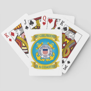 My Girlfriend Is A Coastie Playing Cards
