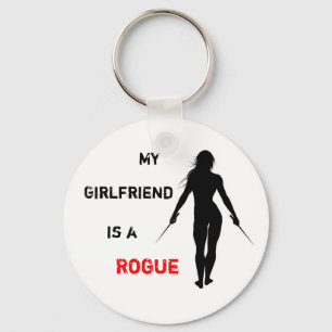 My Girlfriend is a Rogue Key Ring