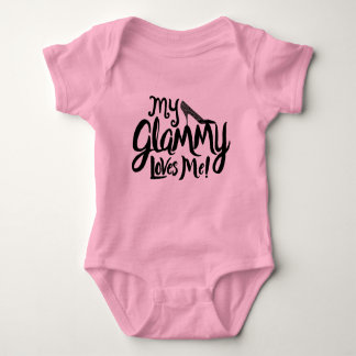 My Glammy Loves Me! Baby Baby Bodysuit