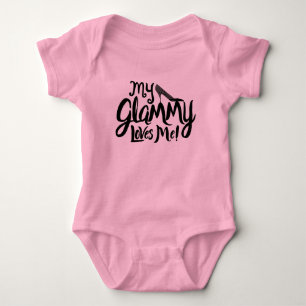 My Glammy Loves Me! Baby Bodysuit