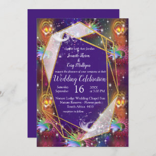 My Glamourous Funky Disco design Invitation
