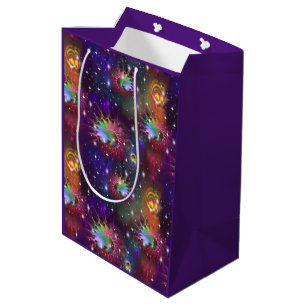 My Glamourous Funky Disco Pattern Medium Gift Bag