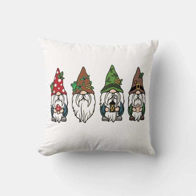 My Gnomies     Cushion (Front)