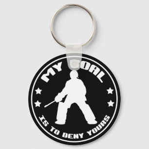My Goal, Field Hockey Goalie Keychain