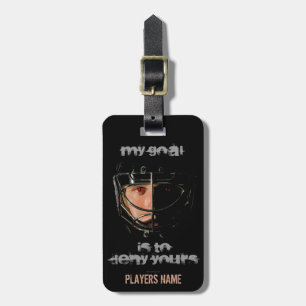 My Goal (Hockey Goalie) Luggage Tag