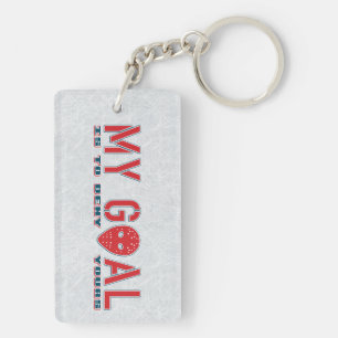 My Goal, Hockey Goalie Mask Keychain