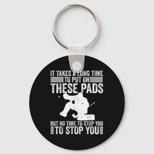 My Goal Is To Deny Yours - Field Hockey Goalie _1 Key Ring