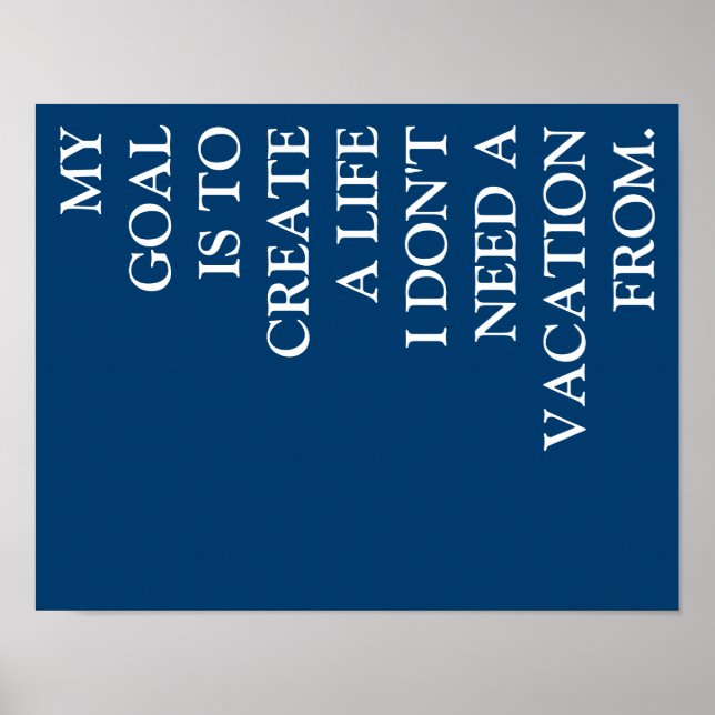 MY GOAL POSTER (Front)