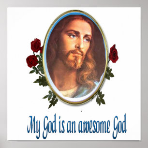 My God is a awesome God Poster