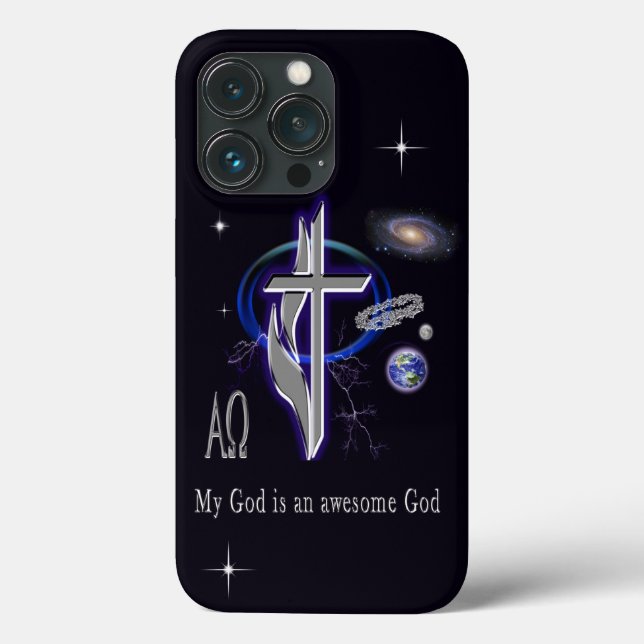My God is an awesome God Case-Mate iPhone Case (Back)