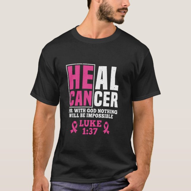 My God is Stronger Than Breast Cancer Survivor T-Shirt (Front)