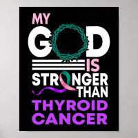 My God Is Stronger Than Thyroid Cancer Awareness