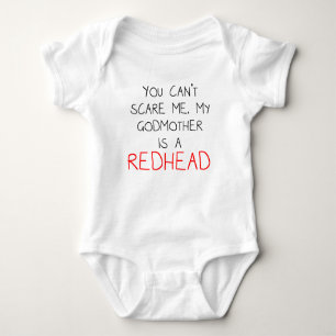 My Godmother Is A Redhead Baby Bodysuit