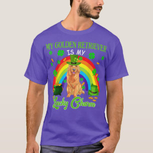My Golden Retriever Is My Lucky Charm St T-Shirt