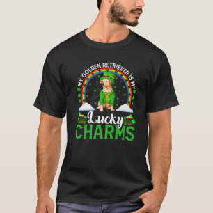 My Golden Retriever Is My Lucky Charms St. Patrick T-Shirt